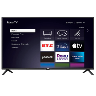 TV TCL 55" Roku Smart TV/4K UHD/Control de Voz por App/Siri/Alexa/HeyGoogle/Apple AirPlay/Apple Home