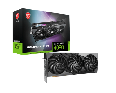 GPU MSI GEFORCE RTX 4090 GAMING SLIM 24G GDDR6X