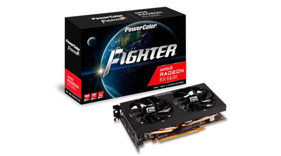 GPU POWER COLOR RADEON FIGHTER RX 6600 8GB GDDR6