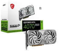 GPU MSI GEFORCE RTX 4070 SUPER 12G VENTUS 2X WHITE OC GDRR6X