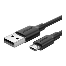 CABLE UGREEN USB 2.0A/MICRO USB 2M NEGRO