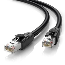 CABLE RED UGREEN NW121 CAT8 10M NEGRO