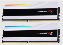 MEM DDR5 GSKILL TRIDENT Z5 2X16GB 6000 Mhz RGB BLANCO, TIMING 36-36-36-96