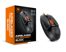 MOUSE COUGAR AIRBLADER TOURNAMENT NEGRO
