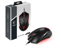 MOUSE MSI CLUTCH GM08 NEGRO