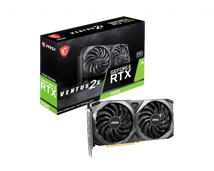 GPU MSI GEFORCE RTX 3060 VENTUS 2X 12G OC GDDR6