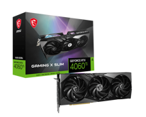 GPU MSI GEFORCE RTX 4060 TI GAMING X SLIM 16G GDDR6