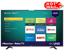 TV HISENSE 58" 4K UHD/ROKU SMART TV/Dolby Vision HDR+HDR10/Control de Voz por App/Alexa /Siri/HeyGoo