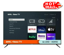 TV ONN 70" Roku TV/4k UHD/HDR10/Control Voz por App/Siri/Alexa/HeyGoogle/Apple AirPlay/Apple HomeKit
